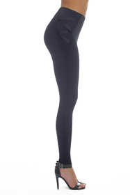 Bas Bleu Lindsey Legginsy klasyczne, black