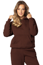 Komplet bluza+spodnie Dkaren DK-K-B6 czekolada