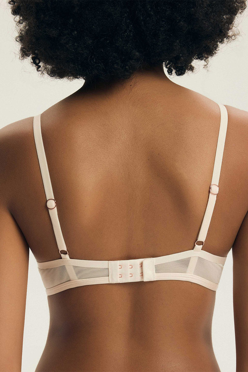 Henderson Necio 2 43369 biustonosz push-up na fiszbinach pastelowy róż