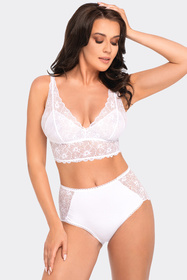 Majtki wysokie figi Babell BBL 190 biały 