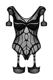 Obsessive Bodystocking G334 Body bodystocking, czarny