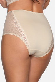 Majtki wysokie figi Babell BBL 184 beżowy