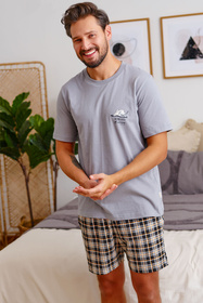 Piżama Doctor Nap PMB.5153 grey