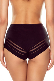 Lapinee 5037 Aya figi z wysokim stanem, bawełniane czarny