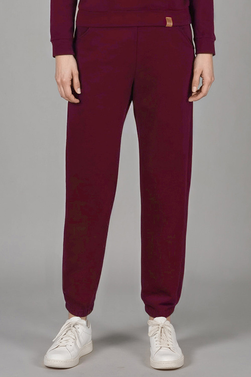 Spodnie dres Vivisence 9104 bordowy
