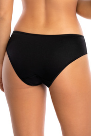 Figi Róża Florence czarno-różowy