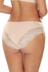Majtki damskie Vivisence 1041 beż z koronką 