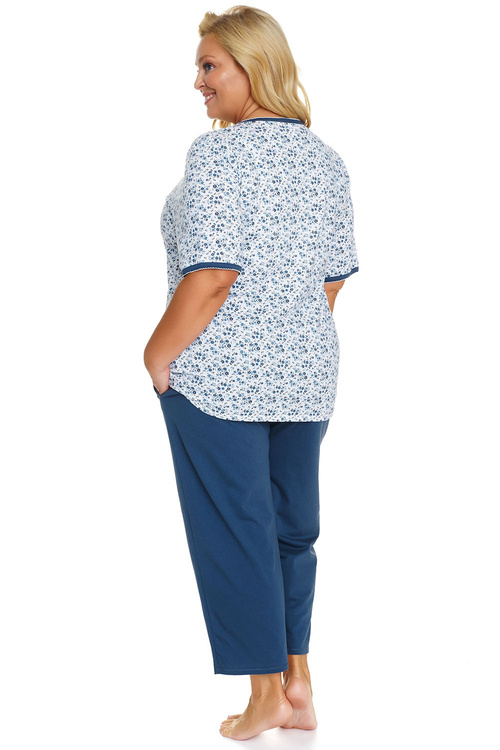 Piżama Doctor Nap PB.5290 navy bloom