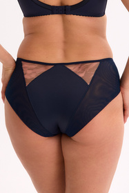 Figi Gaia 1329P Sienna granatowo-różowy