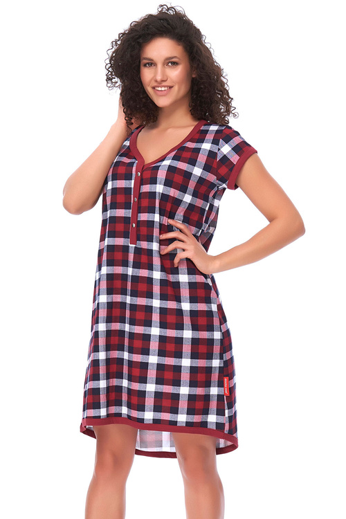Doctor Nap TM.9620 Nocna koszula, dark red
