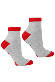Skarpety za kostkę Moraj CSL200-904 light grey melange