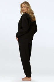 Komplet bluza+spodnie Dkaren Rehema-Kpl czarny