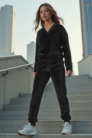 Bluza nierozpinana Vivisence 9002 czarny