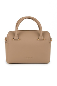 Vivisence T0018 torebka do ręki z zamkiem i odpinanym paskiem beige