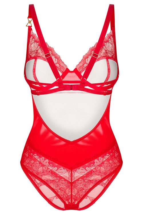 Body sexy Obsessive Aliosa teddy red 