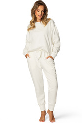 Komplet bluza+spodnie Dkaren DK-K-B7 ecru