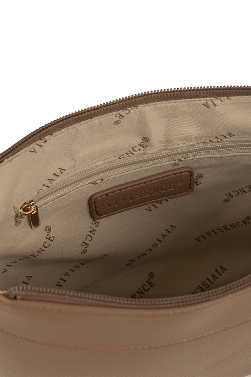 Vivisence T0019 torebka na ramię z zapięciem na magnes brown