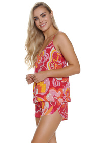 Piżama Doctor Nap PM.5321 capri flowers