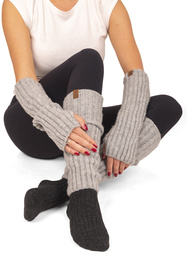 Skarpety ocieplacze Vivisence 7301 szary