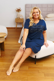 Nocna koszula Doctor Nap TB.7329 navy