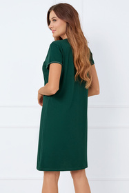 Nocna koszula Italian Fashion Florisa kr.r. c.zielony