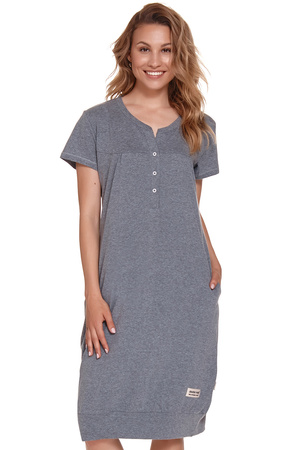 Nocna koszula Doctor Nap TCB.4348 dark grey 