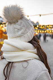 Vivisence 7014 Nakrycie głowy czapka, ecru