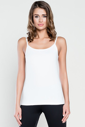 Koszulka na ramiączkach Italian Fashion Ibiza ws.r. biały