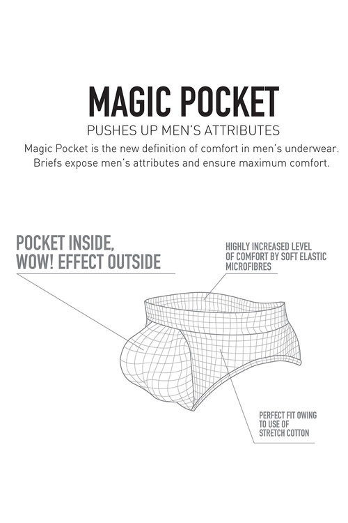 Slipy Magic Pocket Atlantic BMP-1581 czarny 