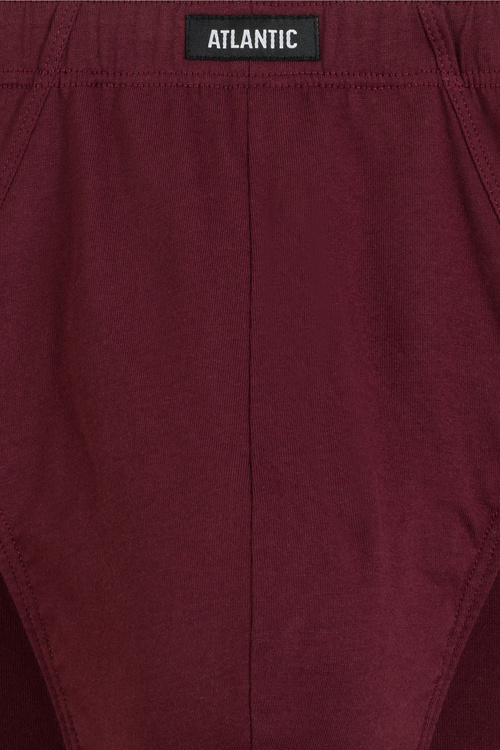 Atlantic 6SMP-001 slipy męskie klasyczne 6-pack bawełna, burgund/czarny/khaki/brąz/grafit/czarny
