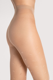 Wyrób pończoszniczy rajstopy Fiore Sandy 15 DEN G6078 nude