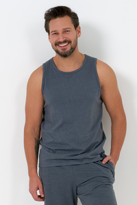 Moraj koszulka bez rękawów Regular Fit navy