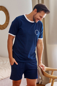 Piżama Doctor Nap PMB.7218 navy blue