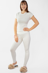 Legginsy Dkaren Halima-Le ecru