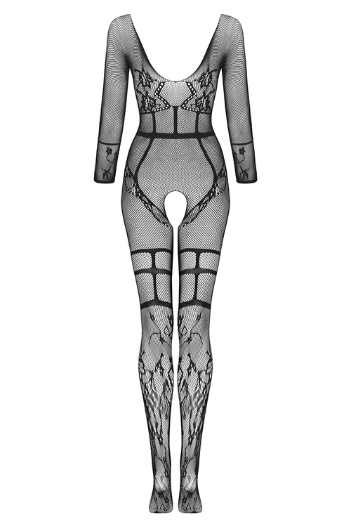 Body bodystocking Beauty Night Lorna BN6730 black