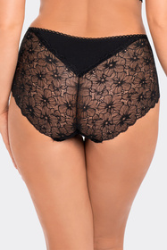 Majtki wysokie figi Babell BBL 190 czarny