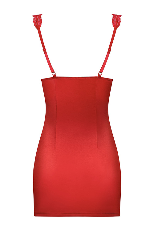 Obsessive Secred chemise Nocna komplet koszulka + stringi, czerwony