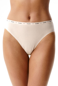 Atlantic 6CLP-010 figi high leg z wysokim stanem 6-pack, beż/zielony/brąz ciemny/brąz jasny/wino/brąz