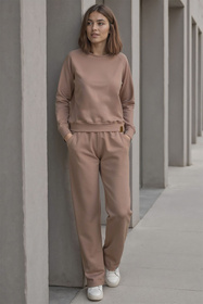 Spodnie dres Vivisence 9102 beżowy