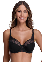Biustonosz usztywniany Ava 2107 Yasemin Maxi black