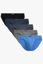 Slipy Atlantic 5SMP-002 5-pack jasnoniebieski/grafit/czarny/khaki/niebieski