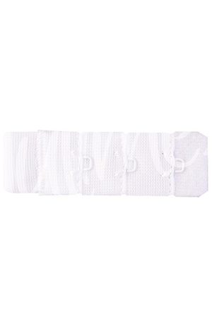 Julimex BA-03 1-rzędowy Akcesoria do biustonosza przedłużacz obwodu, biały
