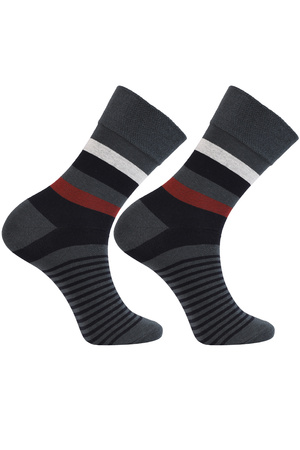 Skarpety Moraj CML400-025 patt 1-black