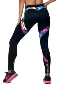 Legginsy fitness Reviver L9017/0 czarny