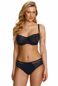 Lupo 2401 Big Biustonosz miękki, granat