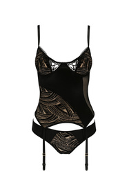  S/M Gorset sexy Casmir Lara corset black