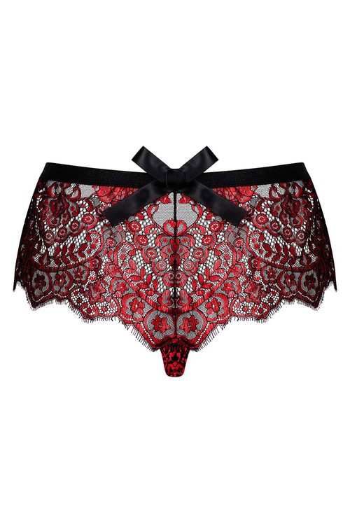 Obsessive Redessia shorties Majtki szorty, bordowy