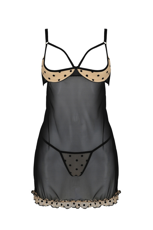 Nocna koszulka Passion Marina chemise beige 
