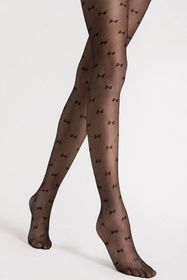 Rajstopy Fiore Ribbon 20 DEN G6119 black