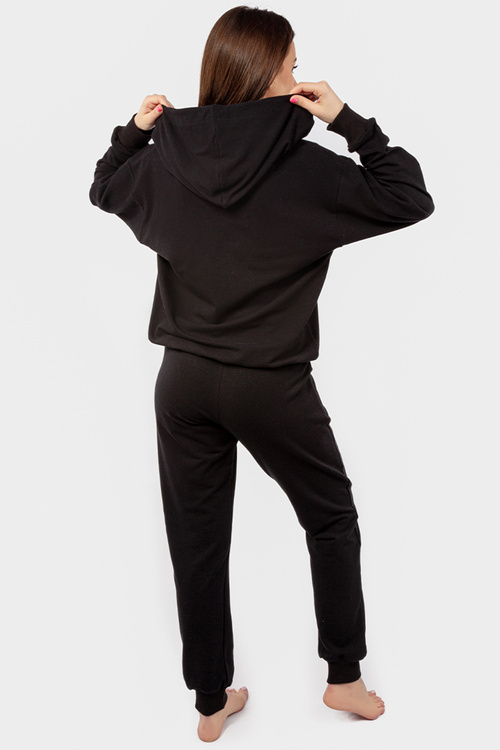 Komplet bluza+spodnie Dkaren DK-K-B4 czarny